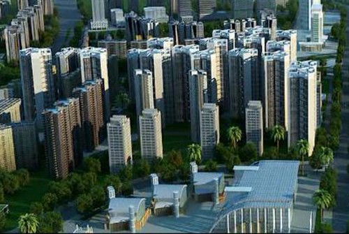 江门城市规划模型厅演示片